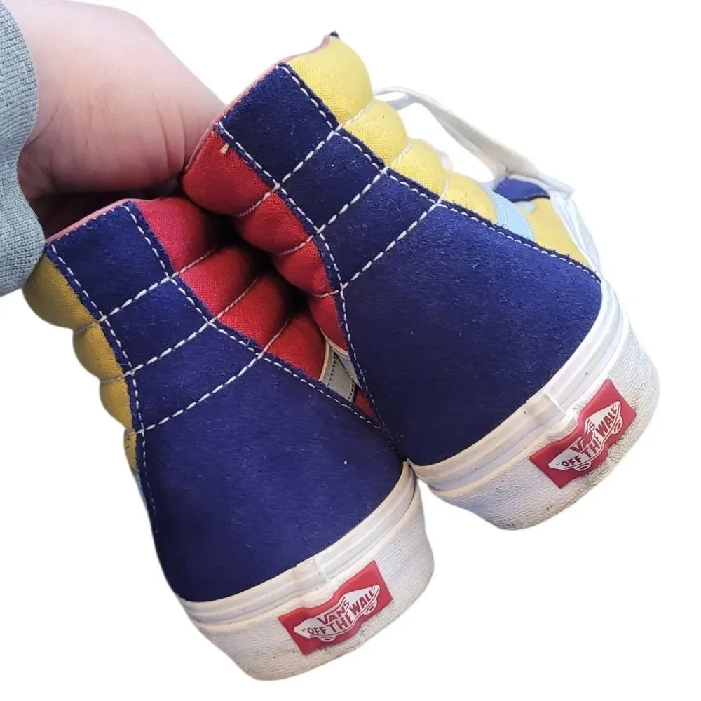 Vans Sunshine Colorblock Sk8-Hi Sneaker W 8.5/M 7